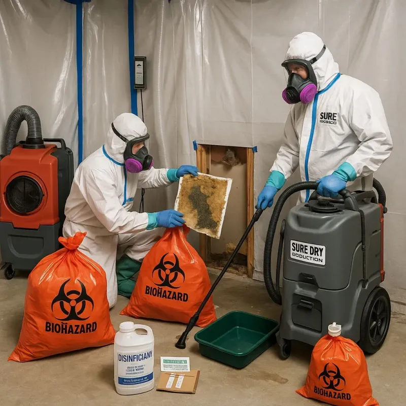 Contaminated Water Handling Protocols process in Pablo, MT